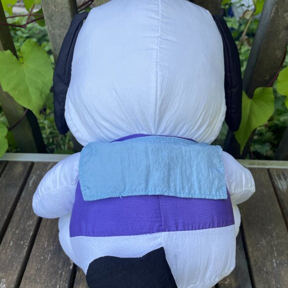 Pochacco Nylon Plush Vintage Sailor Dog 12” Tall Sanrio 1997 - Picture 6 of 7